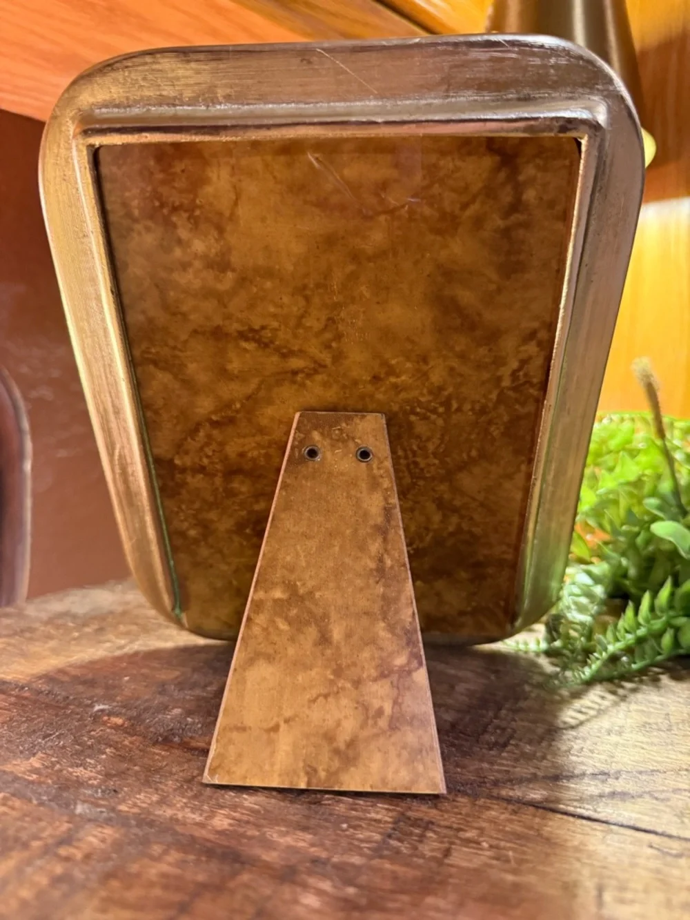 Vtg The Bucklers Fifth Avenue Enamel Picture Frame.